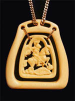 "St George the Victorious" (39x44x8mm) by DDE(f)